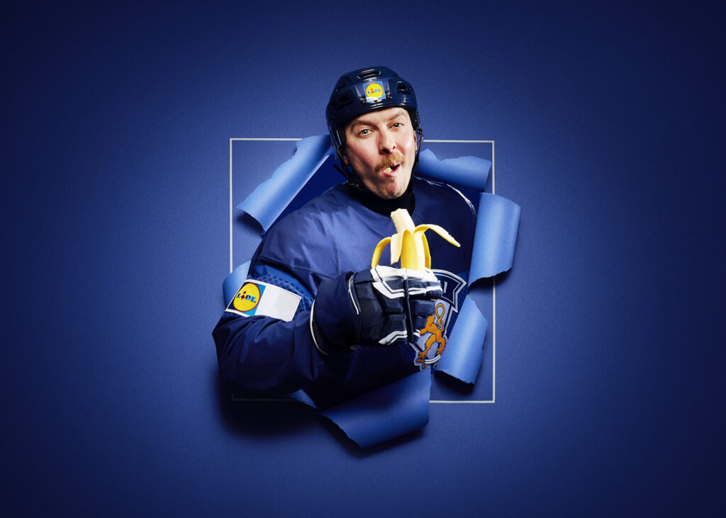 Leijonat ruokkii Lidl
